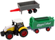 Zestaw traktorów LEAN Toys Pojazdy rolnicze metalowe 12 szt 13259 (5905323214613) - obraz 4