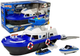 Zestaw LEAN Toys Łódź transportowa policyjna z autkami oraz ze światłami i dźwiękami 7424 (5908275999331) - obraz 2