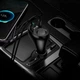 Автомобильный Bluetooth адаптер с FM трансмитером HOCO E88 Черный 2xUSB C 1xUSB A до 120 Вт (E88) - изображение 4