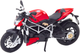 Zabawka LEAN Toys Motocykl sportowy metalowy z srebrnymi elementami ze światłami i dźwiękami 1:12 Czerwony 22608 (5905991049579) - obraz 3