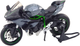 Zabawka LEAN Toys Motocykl sportowy metalowy ze światłami i dźwiękami 1:12 Szary 22603 (5905991049524) - obraz 3