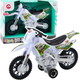 Іграшка LEAN Toys Мотоцикл для кросу з приводом світлом і звуками Білий 24215 (5905991053613) - зображення 2