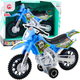 Іграшка LEAN Toys Мотоцикл для кросу з приводом світлом і звуками Синій 24214 (5905991053606) - зображення 2