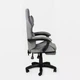 Геймерское кресло Virgo X27 Vortex Light Grey с подставкой для ног - изображение 2