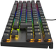 Клавіатура дротова Genesis Thor 303 TKL RGB Outemu Peach Silent Black (5901969432947) - зображення 6