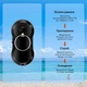 Робот для миття вікон IXIU Glass Cleaning Robot NEW Автономна робота 20 хв Чорний AND-68112 - зображення 8
