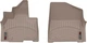 Килимки Weathertech Beige для Kia Carnival (mkIV) 2020→ (гібрид)(1 ряд) (WT 4519111) - зображення 1
