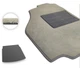 Текстильные коврики Pro-Eco Beige для Zeekr 001 (mkI)(верхний уровень)(багажник) 2021→ (PE 3010069) - изображение 1
