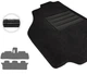 Текстильные коврики Pro-Eco Black для Toyota Avensis Verso (mkII)(2-3 ряд) 2001-2009 МКПП (PE 4090345) - изображение 1