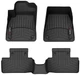 Коврики Weathertech Black для Polestar 2 (mkI) 2019→ (WT 4417831-4417832) - изображение 1