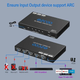 Разветвитель цифрового аудио-видео сигнала HDMI Ezcoo Switch 8K 1х4 Черный - изображение 2