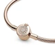 Серебряный браслет для шармов Пандора 589046C01.19 - изображение 2