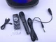Колонка музична портативна Bluetooth ZQS 8211 (6) 8217 USB з мікрофоном цифровий дисплей пульт ДУ чорний - зображення 4