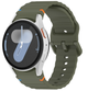 Силіконовий ремінець для Samsung Galaxy Watch 7/FE/6/5/4, Хакі зелений - изображение 2