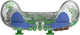 Kontroler PDP REALMz Wireless Controller - Minecraft Forest Biome (0708056073657) - obraz 4