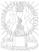 Раскраска Harry Potter: Пуффендуй Colouring Book – 62 волшебные иллюстрации А4 - изображение 4