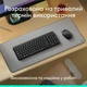 Комплект (клавіатура, миша) бездротовий Logitech MK250 Graphite (920-013823) ( Сірий ) - изображение 3