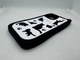 Резиновый чехол Cats для Apple iPhone 13 / 14 / 15 Черно-белый - изображение 4