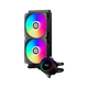 СЖО PсCOOLER DA240 ARGB черный Intel LGA 20XX/1851/1700/1200/115X AMD AM5/AM4 (DA240 ARGB BK) - изображение 1