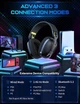 Бездротові навушники Onikuma B2 Black BT/2.4G - зображення 7