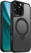 Etui plecki Etteri Matt Mag Ring do Apple iPhone 16 Pro Max Black (5906961960474) - obraz 1