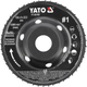 Frez dyskowy wypukły do KSHM Yato do drewna, szpachli, gipsu; Ø=120/22,2 mm, t= 16/6 mm szorstki nr 1 [10] YT-59180 (5906083099588) - obraz 1