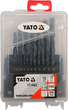 Zestaw wierteł do metalu YATO 1-10 mm 19 szt. (YT-4462) - obraz 2