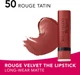 Стойкая матовая помада для губ Bourjois Rouge Velvet Matte Lipstick 50 Rouge Tatin 2.4 г (3616306373341) - изображение 2