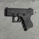 Стартовий пістолет Retay AZM R26 black (Glock 26) + патрони 25шт + кейс - изображение 3
