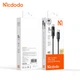 Кабель швидкого заряджання 100W USB-C to USB-C з подвійним дисплеєм Mcdodo 1,2 м CA-8000 - зображення 2