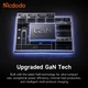Зарядний пристрій 45W Mcdodo GaN Mini з 2 портами USB-C, підтримка швидкої зарядки (PD3.0, QC3.0, AFC) CH-1000 Чорний - зображення 8