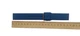 Ремешок для часов силиконовый 22 мм L-185 мм Navy Blue (3208) - изображение 3