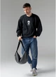 Чоловіча сумка Хобо SAMBAG Графітова (721058428) - зображення 6