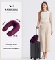 Подушка для путешествий MirSon №8222 Velvet Line 28-0002 Excalibur (2200006200208) - изображение 2