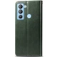 Кожаный чехол-книжка GETMAN Gallant (PU) для TECNO Pop 5 LTE Green - изображение 2