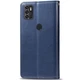 Кожаный чехол-книжка GETMAN Gallant (PU) для ZTE Blade A7s (2020) Синий - изображение 2