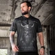 Футболка Поло Oblivion Tactical з принтом РУНИ S чорна - зображення 1