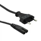 Кабель живлення Cablexpert PC-184/2 CEE7/16-C7 1.8 м - зображення 2