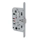 Врезной межкомнатный замок WC AGB Mediana Evolution, 96/50 мм, матовый никель (B01102.50.41) - изображение 1