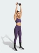 Спортивный топ для фитнеса женский Adidas Powerreact Training JY2120 M-CD Фиолетовый (4068809131666) - изображение 3