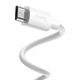 Зарядний кабель Baseus Simple Wisdom Kit MicroUSB (2pcs-Set/2шт) 2.1A 1.5m White (TZCAMZJ-02) - изображение 3