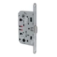 Врезной межкомнатный замок WC AGB Mediana Evolution, 96/50 мм, матовый хром (B01102.50.34) - изображение 1