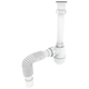 Сифон для раковины Zerix SU-03-А с ревизией 1 1/4'' ZX5083 - изображение 1