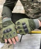 Тактические перчатки без пальцев беспалые HellStorm 01 размер XXL (24-25см) - изображение 1