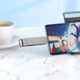 Флеш накопитель USB Hoco UD15, 256GB, 2 в 1, USB 3.2, Type-C, металлический, gray - изображение 7
