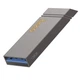 Флеш накопитель USB Hoco UD13, 128GB, USB 3.2, металлический, gray - изображение 1