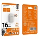Флеш накопитель USB Hoco UD16, 16GB, USB 3.0, металлический, silver - изображение 5