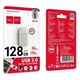 Флеш накопитель USB Hoco UD16, 128GB, USB 3.0, металлический, silver - изображение 5