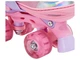 Ролики- Квады Lucky S (30-34) розовый - изображение 6