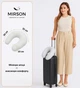 Подушка для путешествий MirSon №8754 Naturale Line 16-5703 Light Gray 100% Memory (2200006348399) - изображение 2